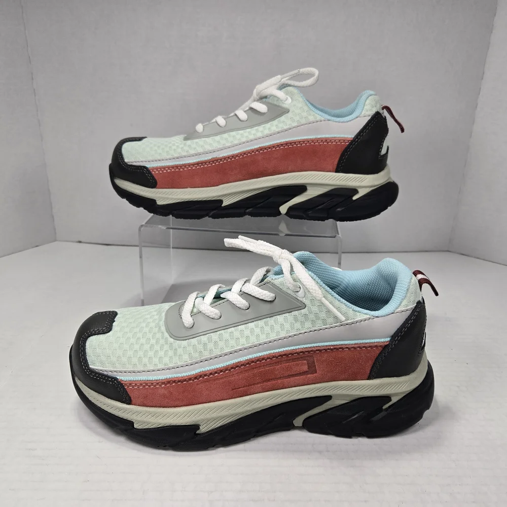 Avenger Electra Multi-Color Safety Comp Toe Work Sneaker Boots Women's Size 6.5